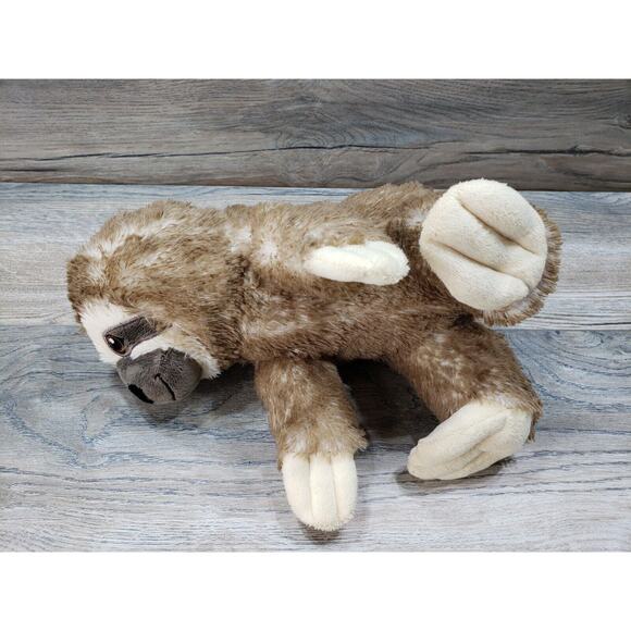 Progressive Plush Sealy Sloth Plush Stuffed Animal Brown Tan - Picture 6 of 7